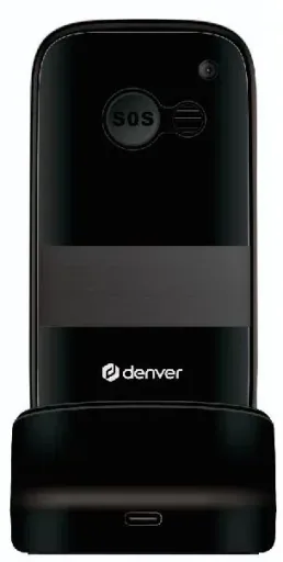 Large-button mobile phone with emergency call button BAS-18500