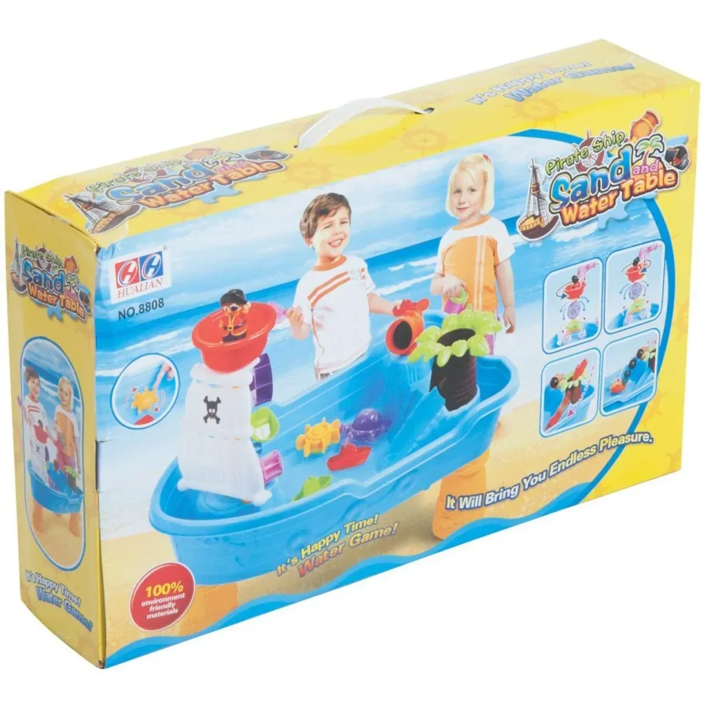 Water play table children's play table with accessories