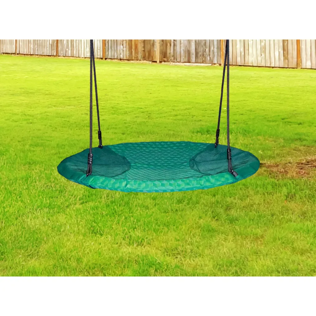 Beach Tower play tower with Summer Nest swing - Grey slide