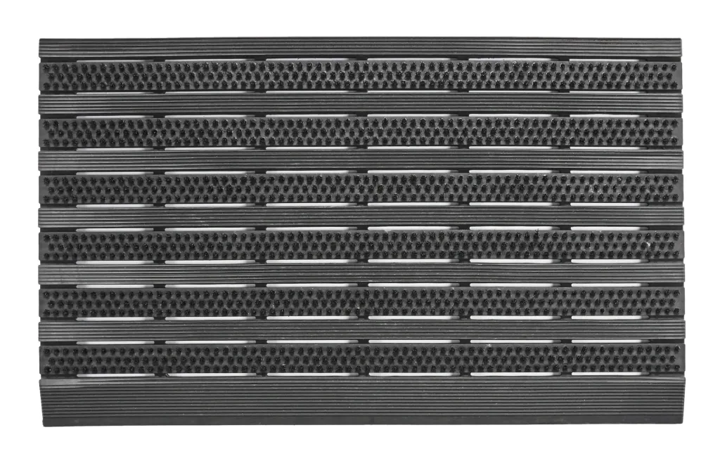 Rubber brush doormat Grand Brush 48 x 78 cm anthracite