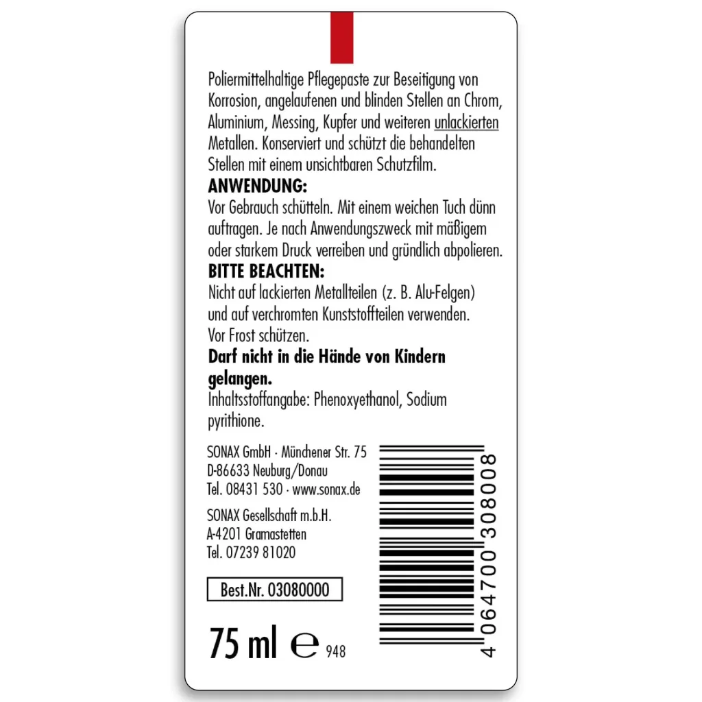 Chromium + Alupaste 75 ml