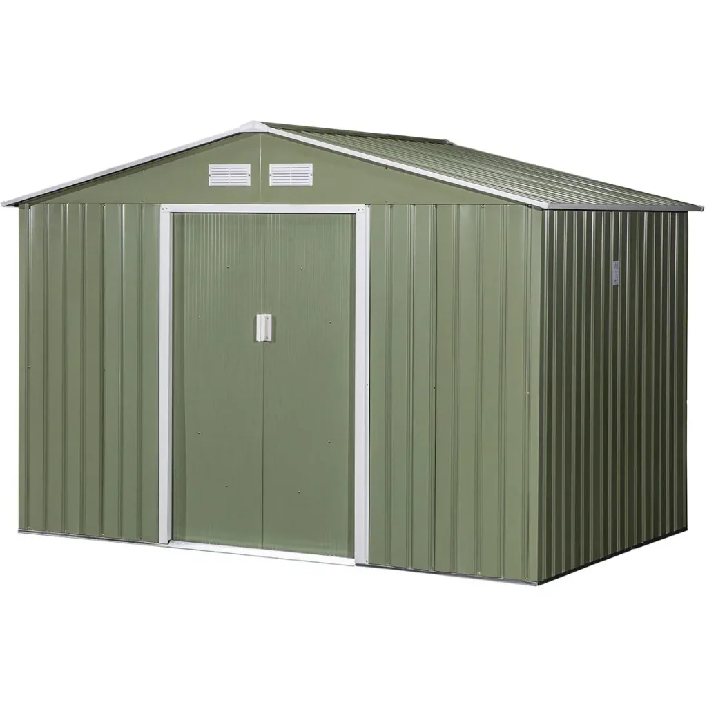 Garden shed gray