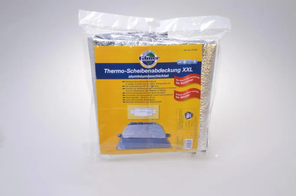 Window cover XXL folded