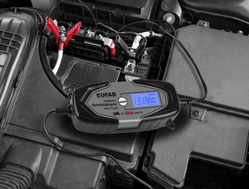 Battery charger - 4 A - 6 / 12 Volt