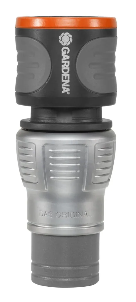 Premium hose connector 1/2''-5/8'', packaged