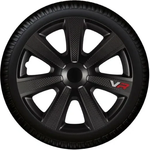 Radblendenset VR Carbon 14Zoll schwarz