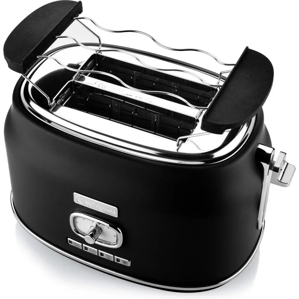 Retro Toaster - 2-slice Toaster - Black