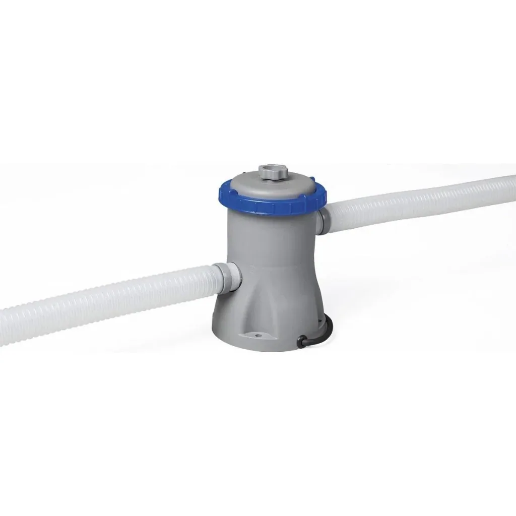 Swimming pool with filter pump - Ø366cm - 6473 L - Filter pump: 1.2 m³/h