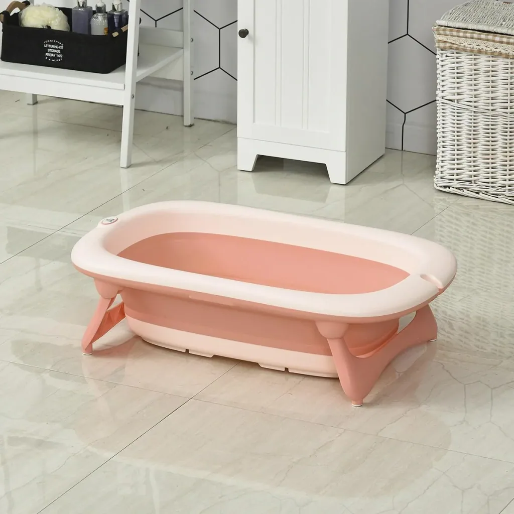 Ergonomic baby bath