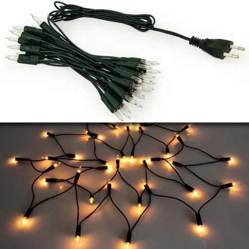 Christmas lights - Fairy Lights - Christmas tree lights - Warm White 5.4m indoor