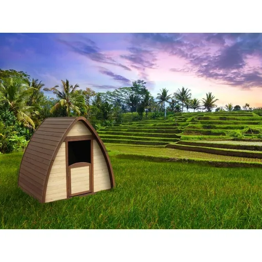Bali Playhouse Brown