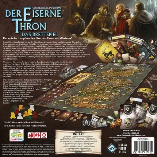 The Iron Throne: The Board Game 2nd Edition