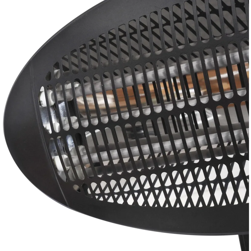 Patio heater quartz electric 650W/1300W/2000W