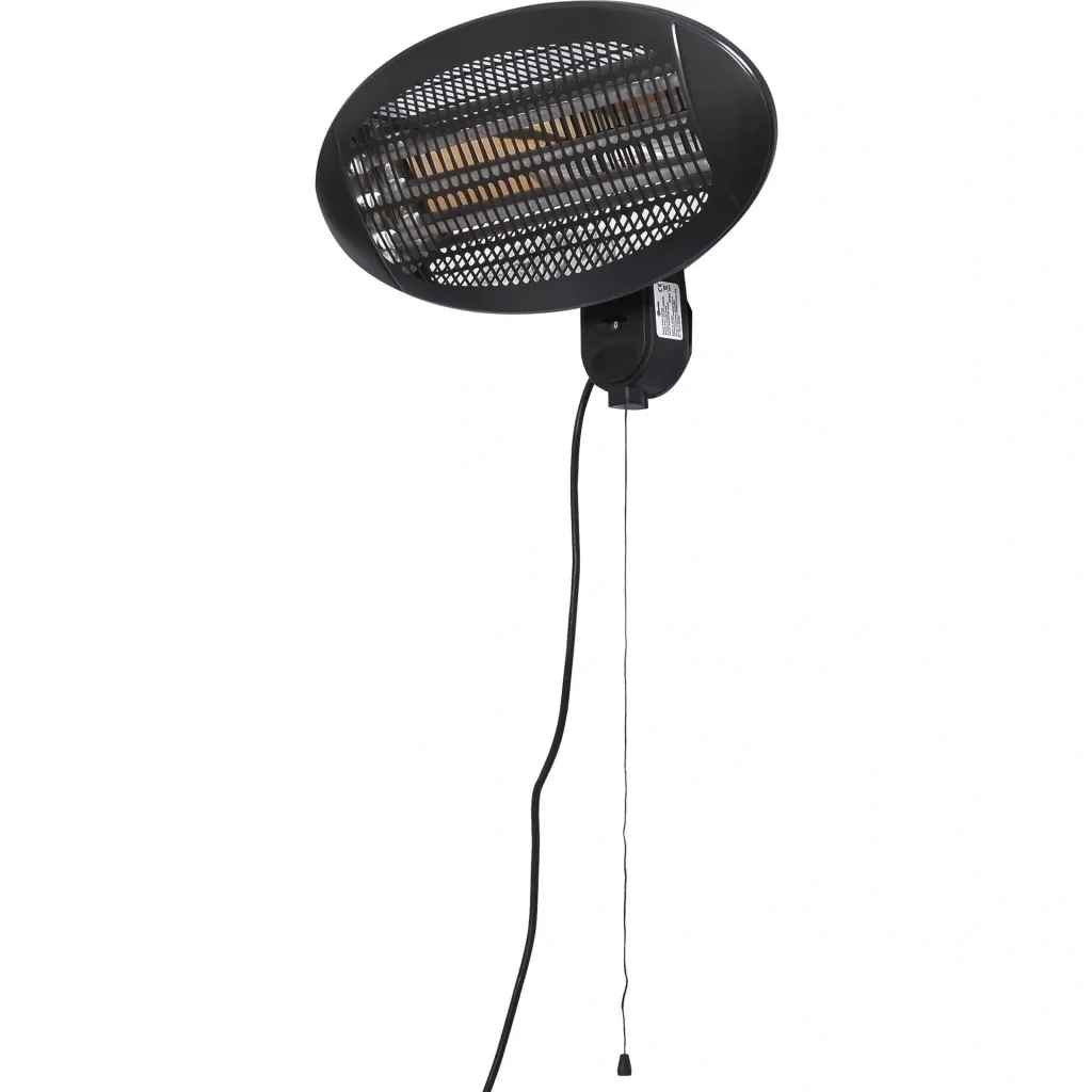 Patio heater quartz electric 650W/1300W/2000W