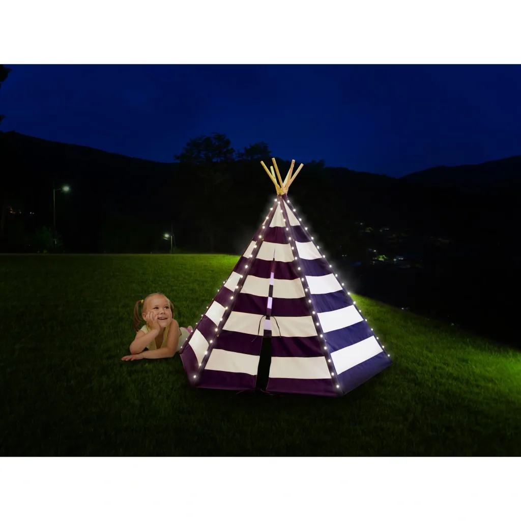 Lumo play tent with lighting (blue)