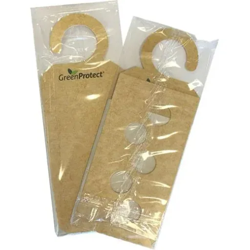 Green Protect moth trap with hanging hook