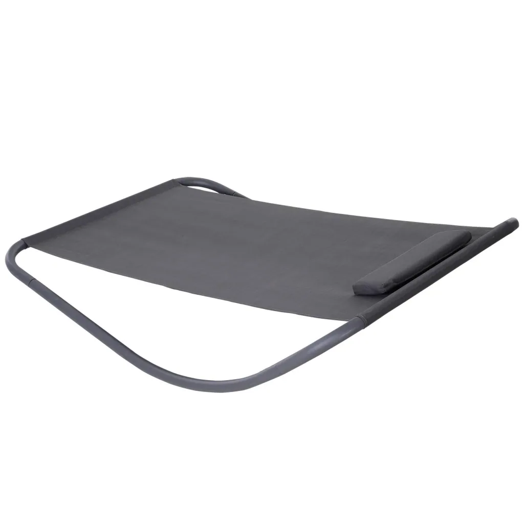 Rocking lounger with cushion