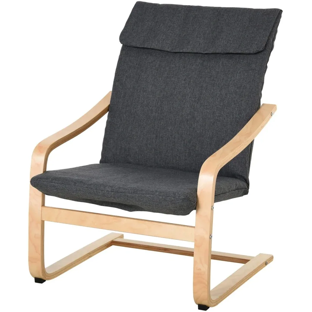 armchair, grey