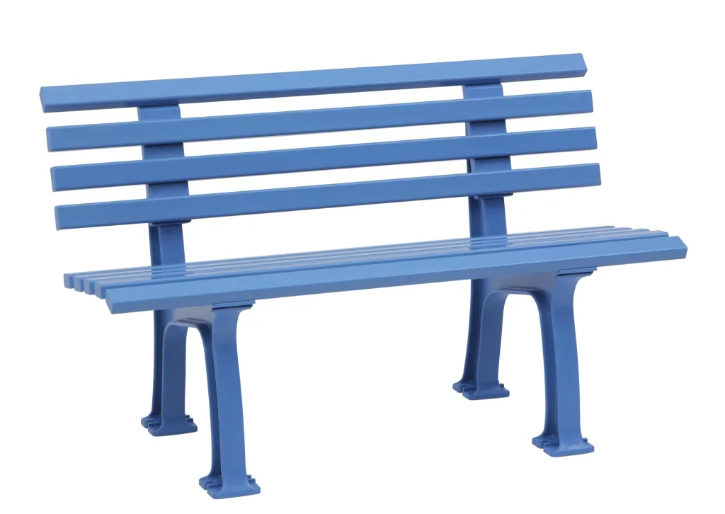 Ibiza garden bench - sky blue
