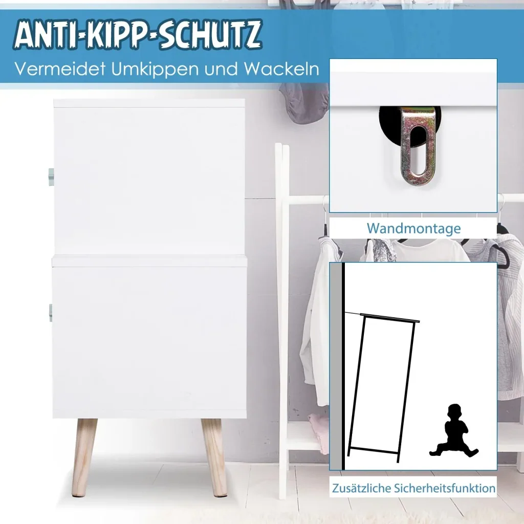 Storage shelf for children