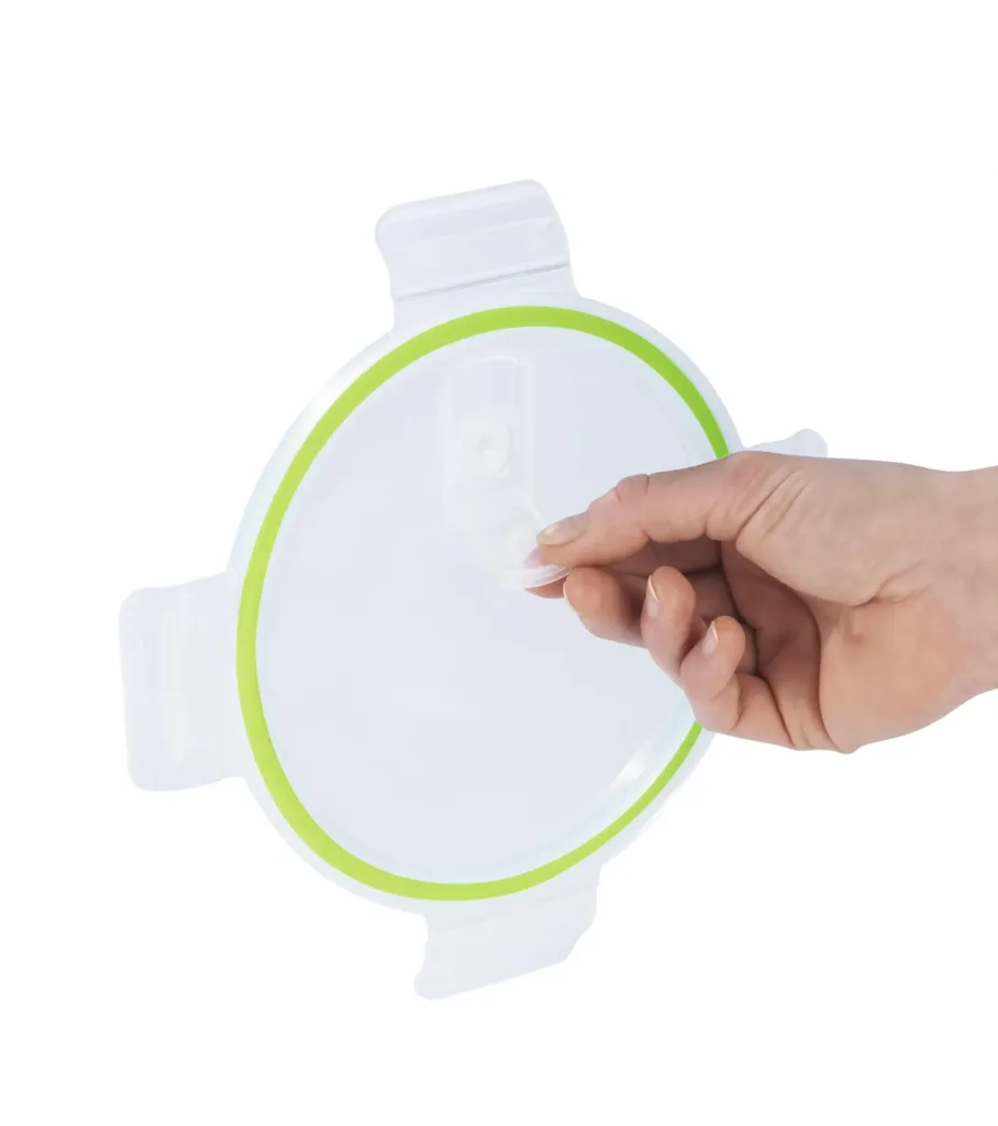 Glass food storage containers "Klick it", round, 6 pieces