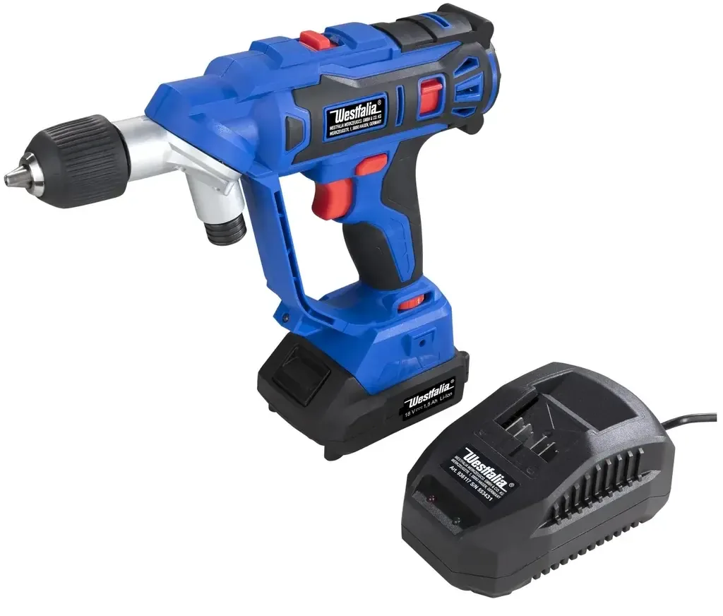 Accu-boormachine Twin Drill 18 V Li-Ion ATD18 + Accu 18 V Li-Ion 1,5 Ah + Lader ALG 18 V Li-Ion, 2,4 Ah
