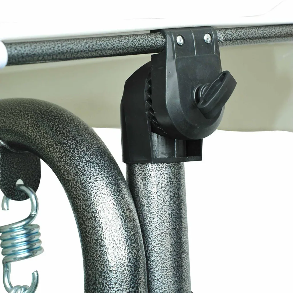 Hollywood swing with reclining function and sunroof