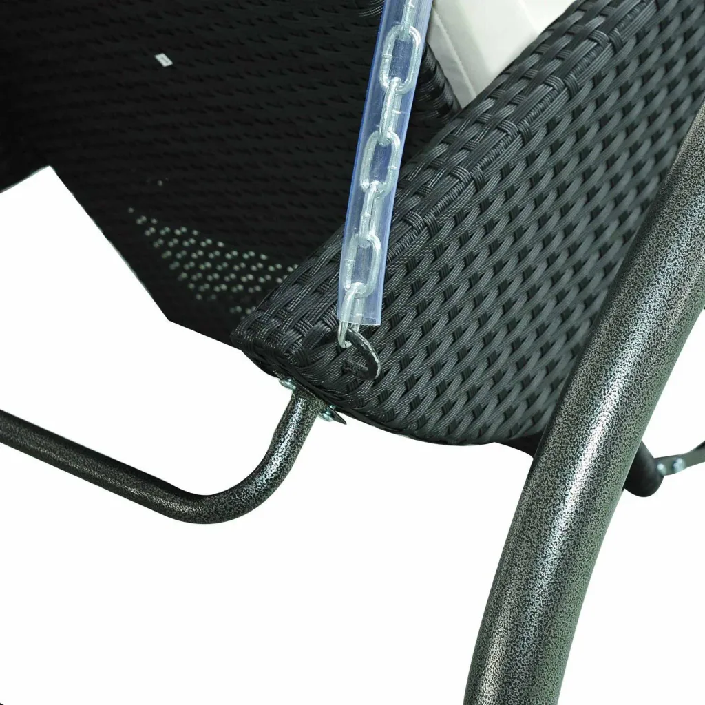 Hollywood swing with reclining function and sunroof