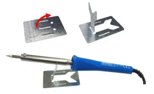 Soldering iron VDE 30 W with stand/tip, straight pencil tip