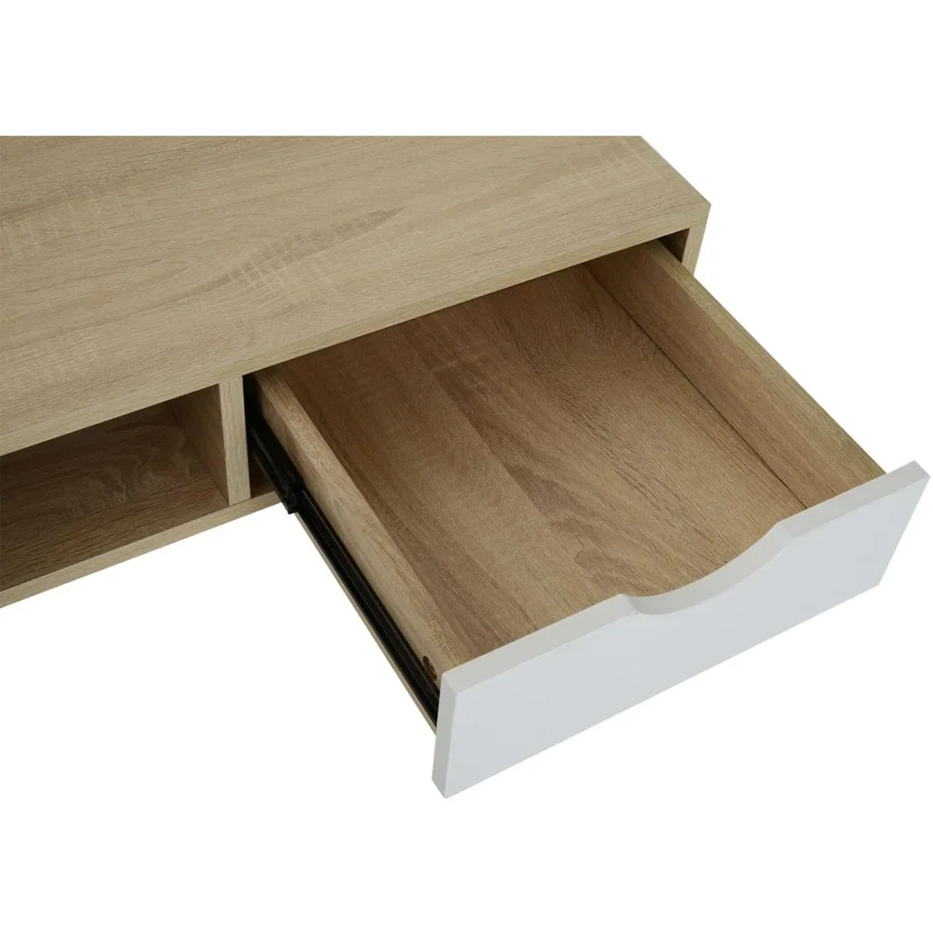 Desk PC table office table work table computer table with 2 drawers 120 x 60 x 76 cm