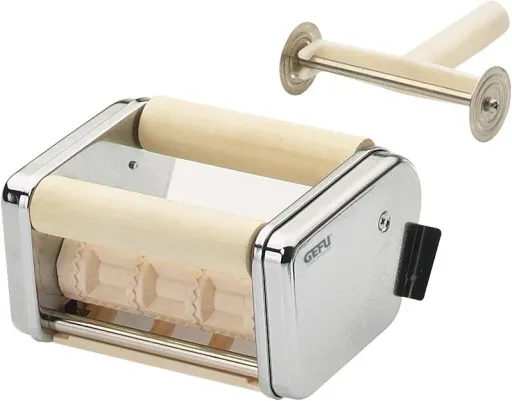 Pasta machine "PASTA PARFETTA DE LUXE SET", with attachments for 6 different types of pasta