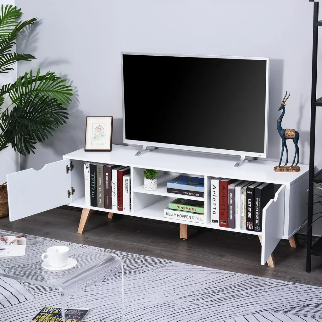 TV cabinet MDF, white