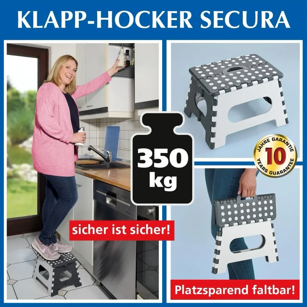 Secura folding stool