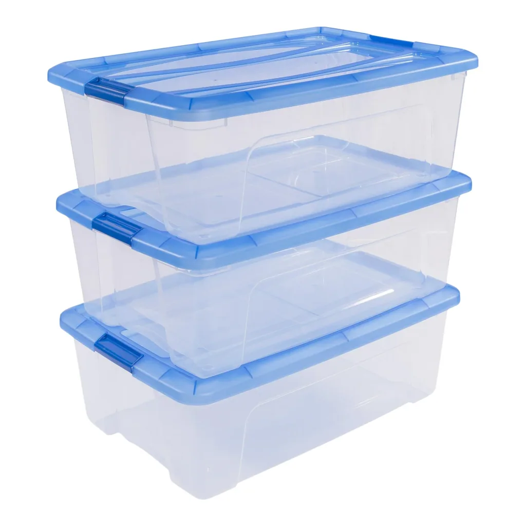 “Clear NTB-30” storage box, set of 3