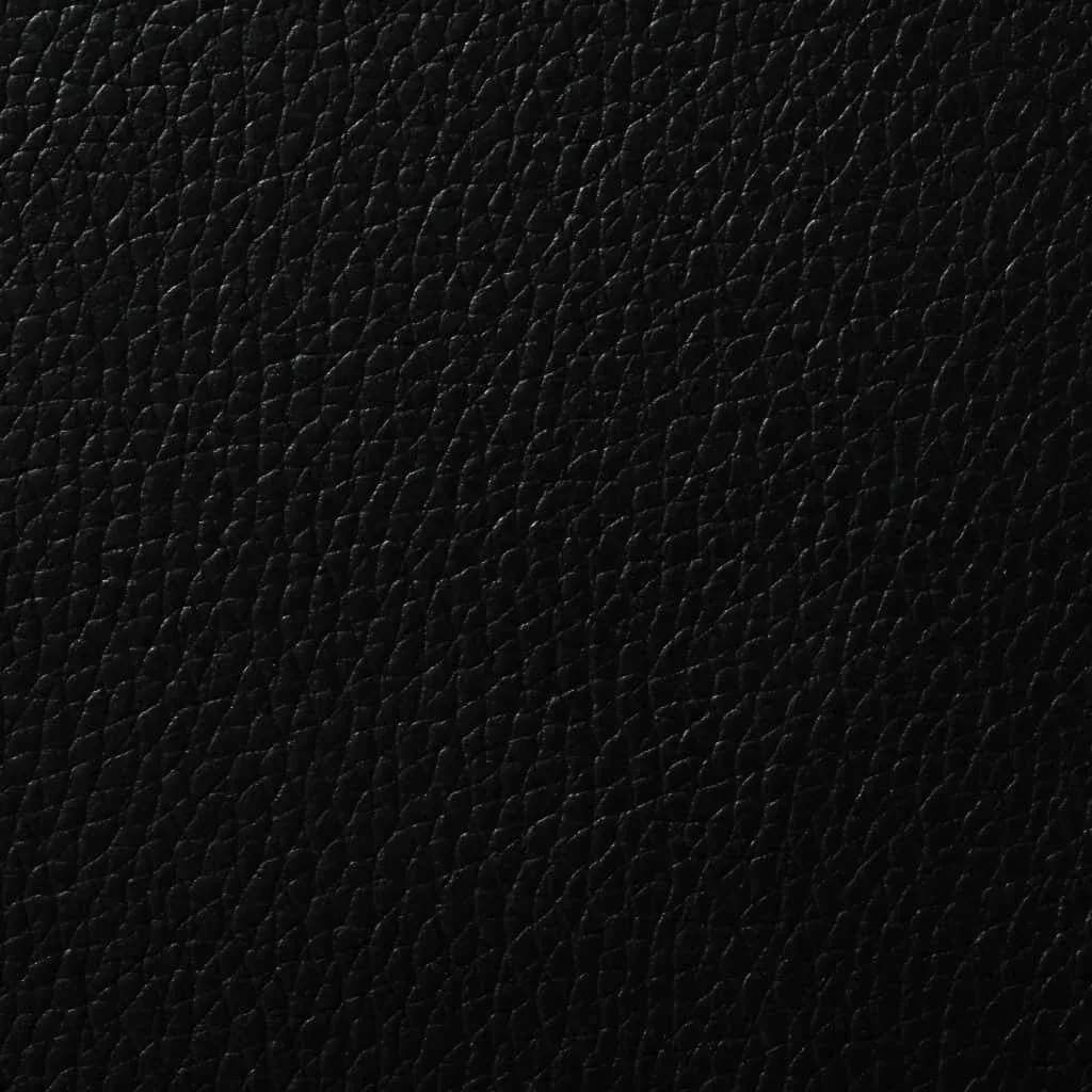 Dining room chairs 2 pieces faux leather black