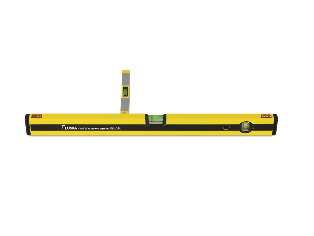 FLÜWA spirit level with wings, 60 cm