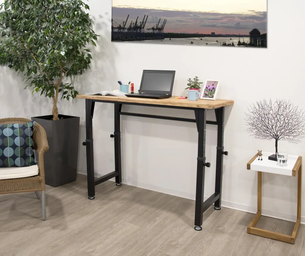 Height-adjustable workbench