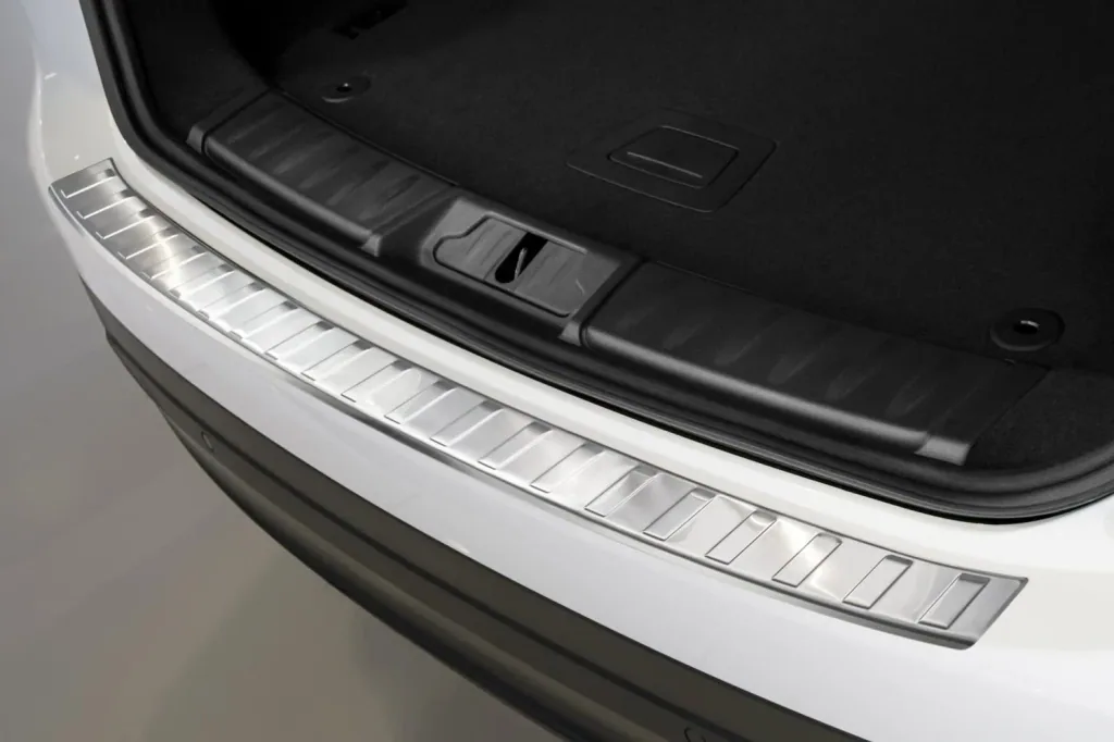 Stainless steel loading sill protection for Jaguar F-Pace - built from 2016 >