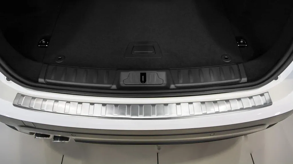 Stainless steel loading sill protection for Jaguar F-Pace - built from 2016 >