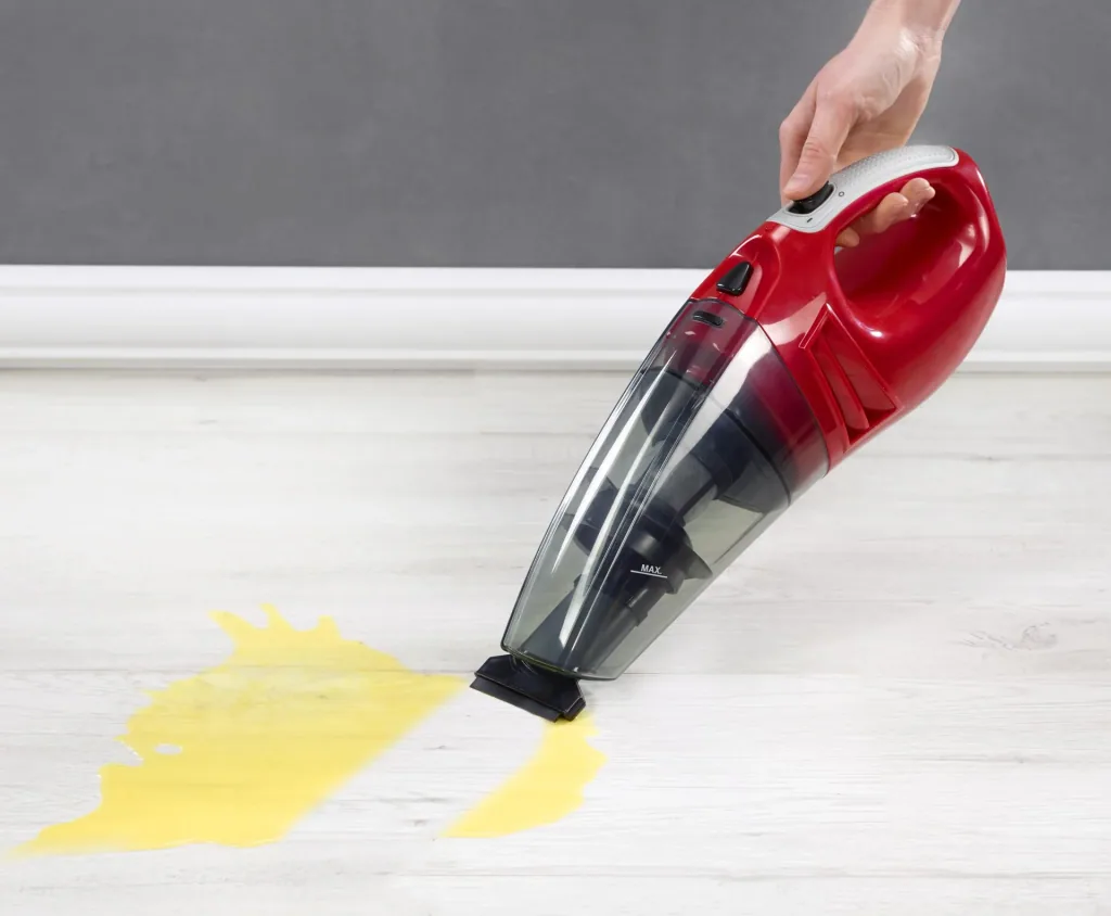 2 in 1 cordless handheld vacuum cleaner, cyclone, wet and dry cleaning, 14.4 volts