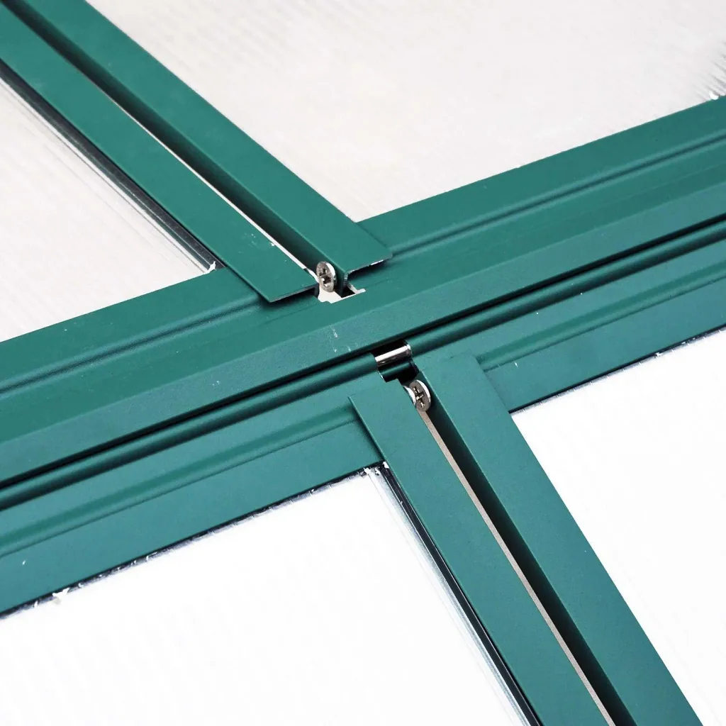 Cold frame with adjustable roof