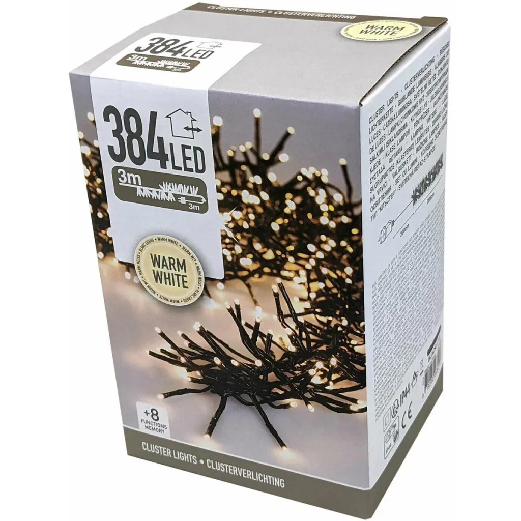 Cluster Lights 384LED - Warm White