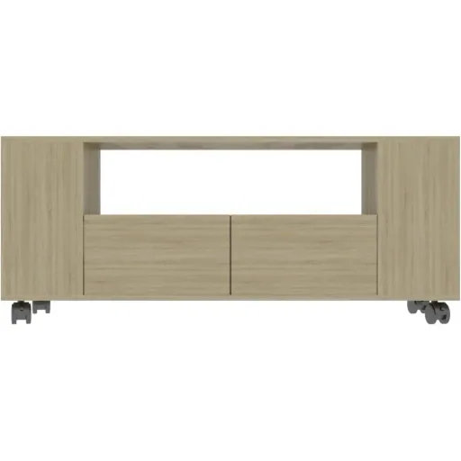TV cabinet 120x35x43 cm chipboard Sonoma oak