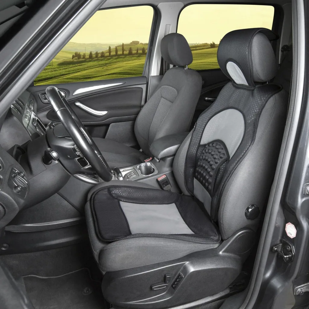 Seat cover Space black silver