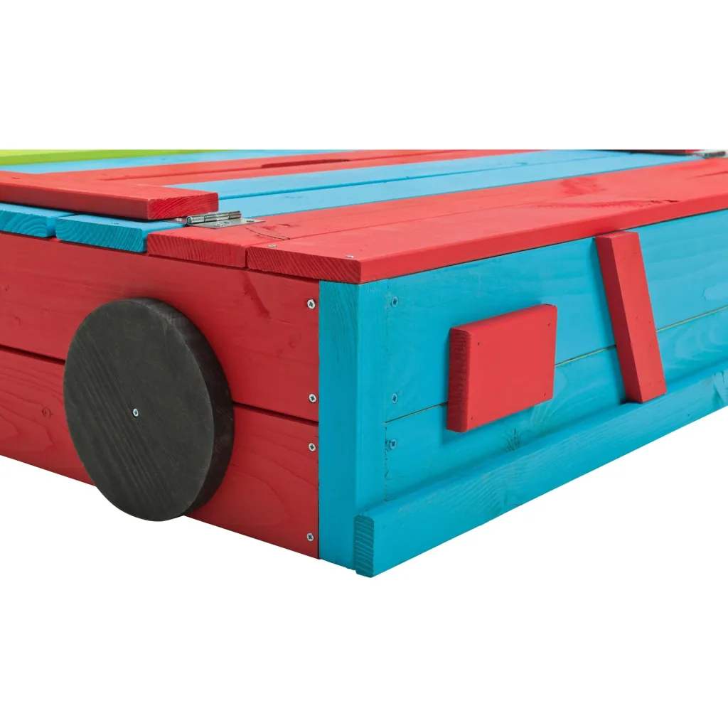 Car sandbox, colored