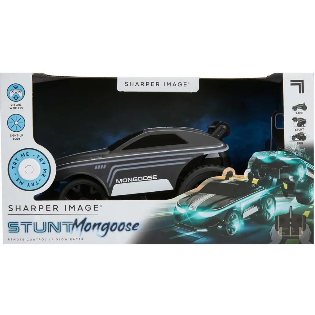 Sharper Image RC Mongoose Airship Stunt Car - With LED