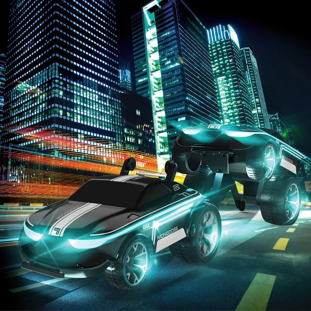 Sharper Image RC Mongoose Airship Stunt Car - With LED