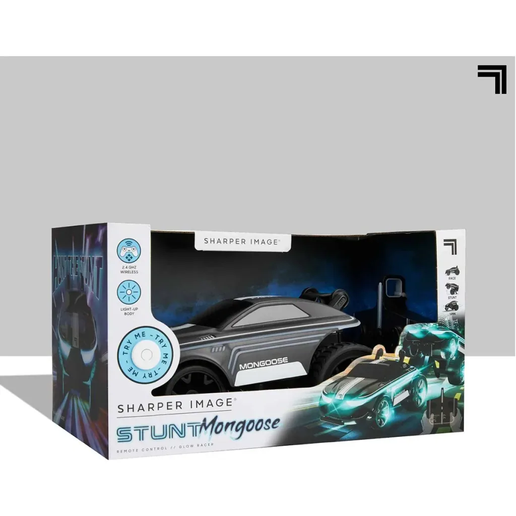 Sharper Image RC Mongoose Airship Stunt Car - With LED