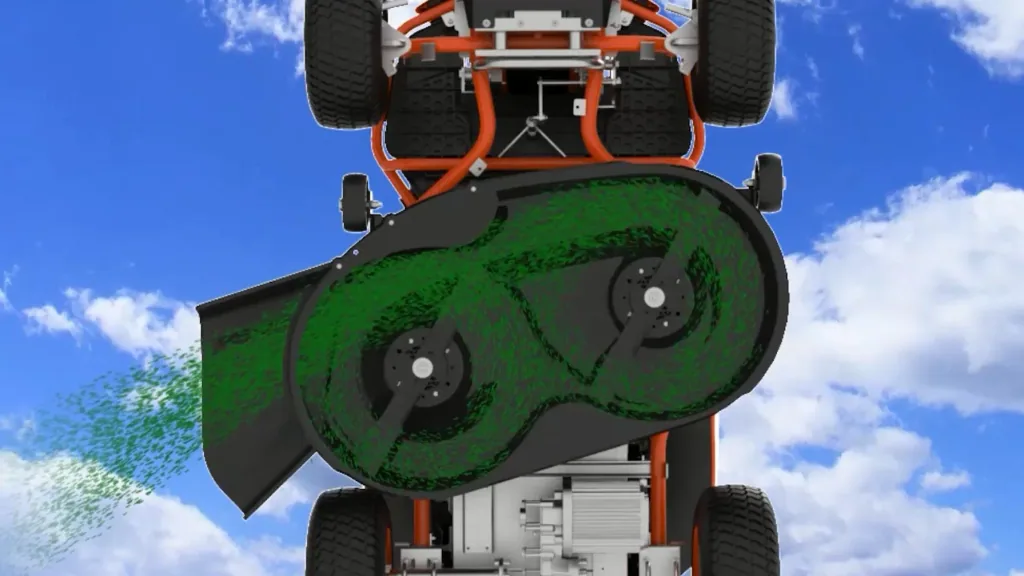 Cordless ride-on mower 56 V LFP