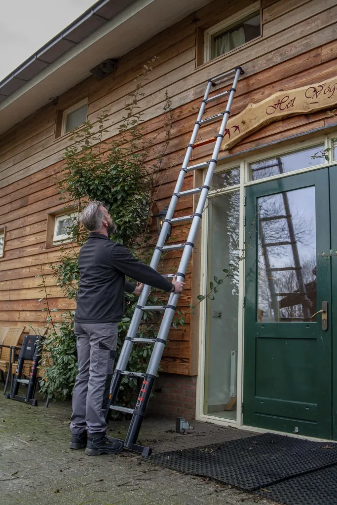 Professionele telescoopladder 3,81 m